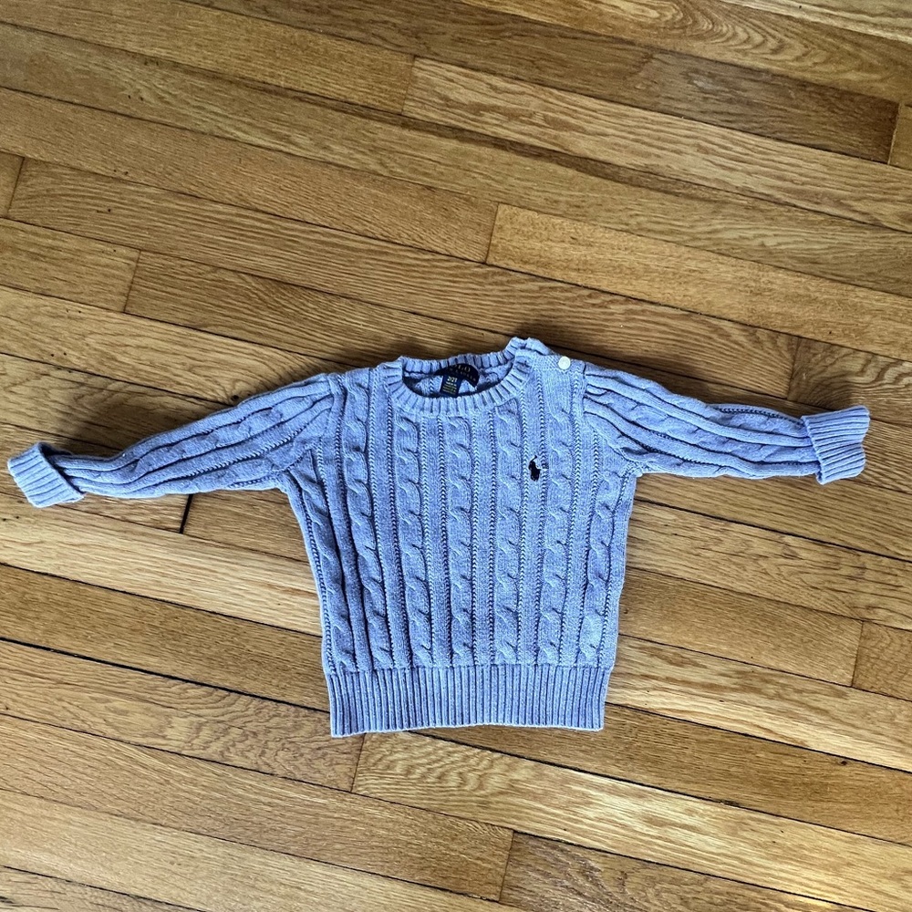 Size 2T Light Purple Ralph Lauren Sweater - Pullover